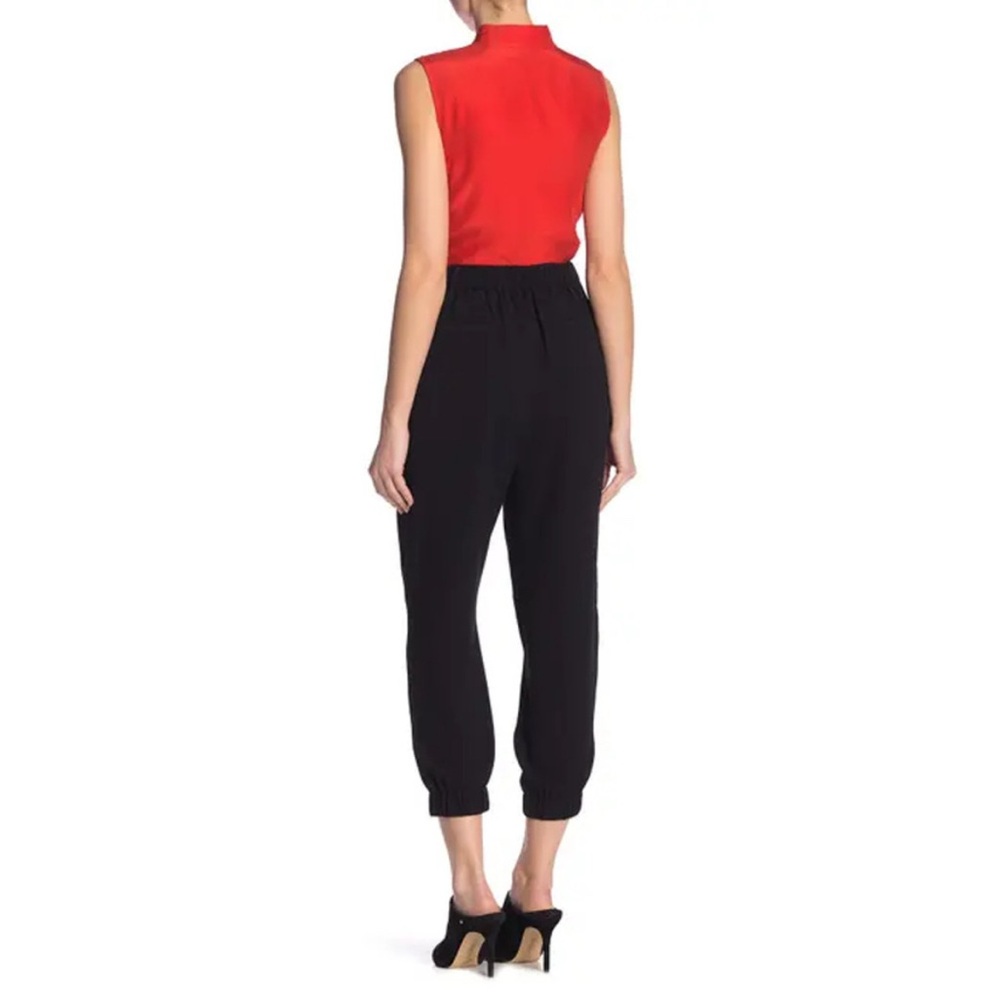 14th and Union Black Cropped Jogger Pants Elastic Waist Small Soft & Comfy! - Picture 11 of 11